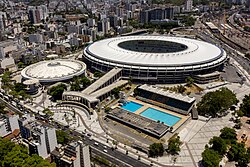 Maracanã Stadium in Rio de Janeiro, Brazil