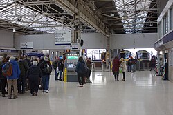 The main circulation area (2018)