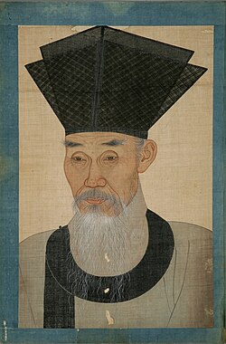 Portrait of the Inspector General Yun Ponggu [ko] (1681–1767)