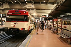 Atocha is the main station in Spain mainly due to the Cercanías.