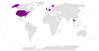 Countries with ABU Institutional Membership.