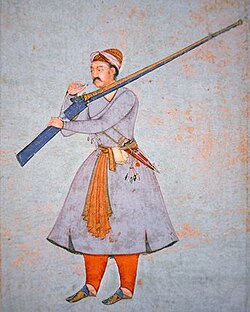 Mughal matchlock rifle, 16th century
