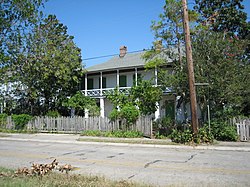 Historic house along Bayou St. John, home of the second mayor of the American city of New Orleans