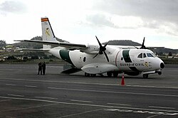 Guardia Civil's CASA CN235 surveillance aircraft