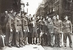 BVRC soldiers serving with the Lincolnshire Regiment, circa May 1944