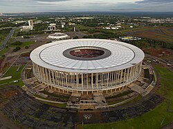 Estádio Nacional Mané Garrincha and Nilson Nelson Gymnasium (background)