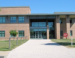 Messick Hall at ETS headquarters