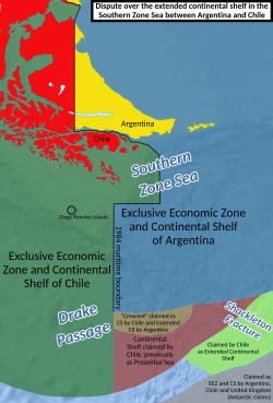 Map of the dispute.