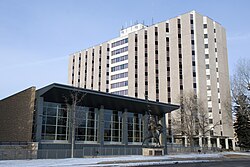 Washakie Dining Center and McIntyre Hall