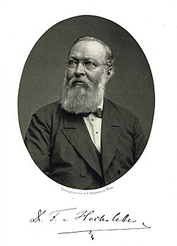 Ferdinand von Hochstetter, 1876
