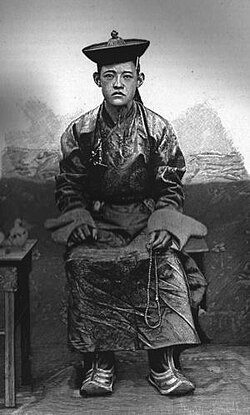 The eighth Jebtsundamba Khutuktu, Bogd Khaan