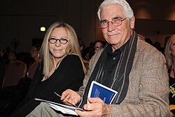 With second husband James Brolin (2013)