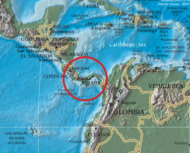 The Isthmus of Panama