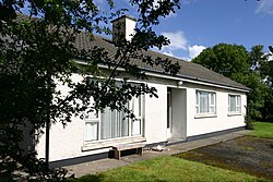 A typical small bungalow near Moville, County Donegal, in Ireland