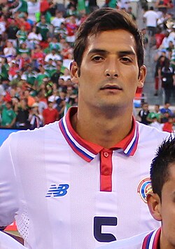 Celso Borges is Costa Rica's most capped player with 164 appearances.
