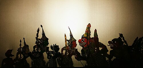 A Kelantan-Patani styled Wayang Kulit (Shadow play) that narrated the heroic tale of Hikayat Seri Rama