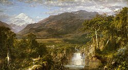 Frederic Edwin Church, Heart of the Andes, 1859.