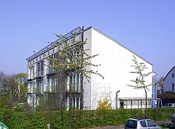 A passive house building in Darmstadt, Germany