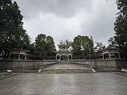 Sino-Korean Friendship Pavilion, in Guangzhou, at the Guangzhou Uprising Martyrs Cemetery