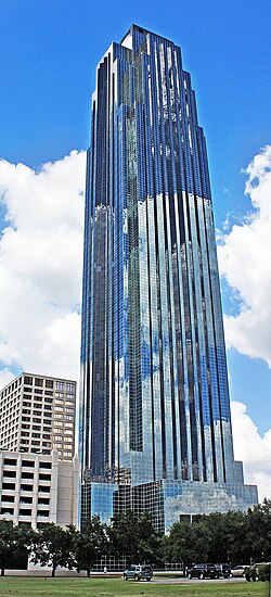 Transco Tower (now Williams Tower) in Houston, Dynegy's original headquarters in 1984