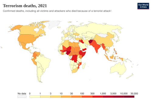 Terrorism deaths