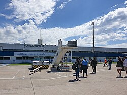 Old terminal building