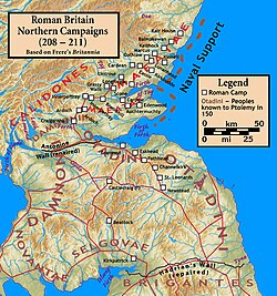 Northern campaigns, 208–211 AD