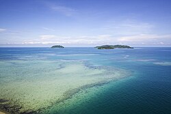 Coral reefs in Tunku Abdul Rahman National Park