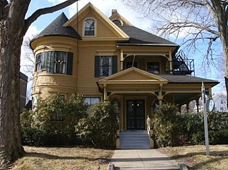 James Alldis House in Torrington, Connecticut, built in 1895