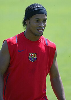 After winning every major trophy in the sport, Ronaldinho started to lose focus, partying more and training less, and was sold by Barcelona.[68]