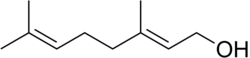 Geraniol (C10H18O)
