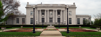 The governor's mansion in Frankfort