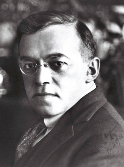 Ze'ev Jabotinsky, founder of Revisionist Zionism