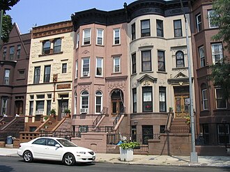 Bedford–Stuyvesant in New York, traditionally the largest black community in the US