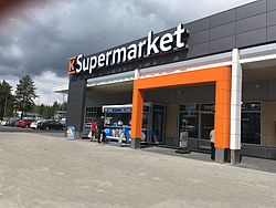 K-Supermarket in Tarmola, Porvoo, Finland