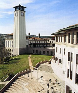 Koç University, one of the top universities in Turkey, is based on the American model. The university also has an American football team, the Koç Rams.