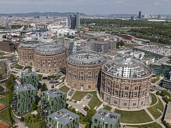 Gasometer in Simmering