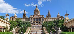 The National Museum of Art of Catalonia stands out for its collection of Romanesque painting.