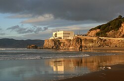 The Cliff House over Ocean Beach