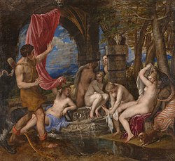 Diana and Actaeon by Titian (1556–59)