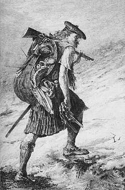 "Disbanded", illustration by John Pettie in the 1893 edition of Waverley