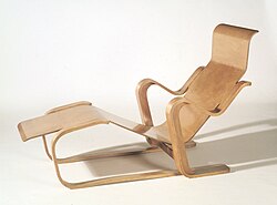 Marcel Breuer. Long Chair, ca. 1935–36 Brooklyn Museum