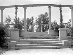 Popp Fountain in City Park, reportedly a meeting place for Toups' coven.