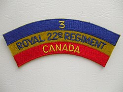 3rd Battalion, Royal 22e Régiment CFB Valcartier