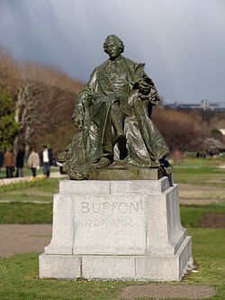 Statue of Buffon in the Jardin des plantes