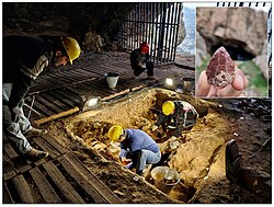 Archaeological excavations in the Middle Paleolithic cave site of the Ghamari Cave in Zagros Mountains