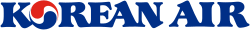 Korean Air's logo from March 1, 1984 to March 10, 2025, still used on some aircraft.