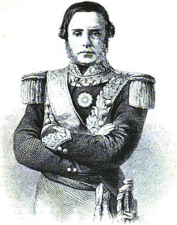 Justo José de Urquiza, president of the Argentine Confederation