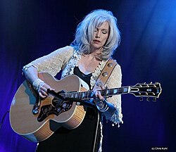 Emmylou Harris playing in Rotterdam, Netherlands (2006)