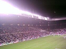 Supporters at St. James' Park